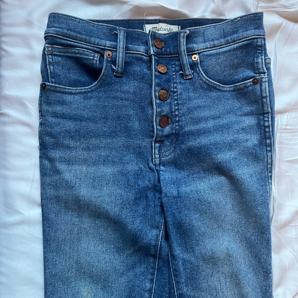 Madewell 10” high rise skinny